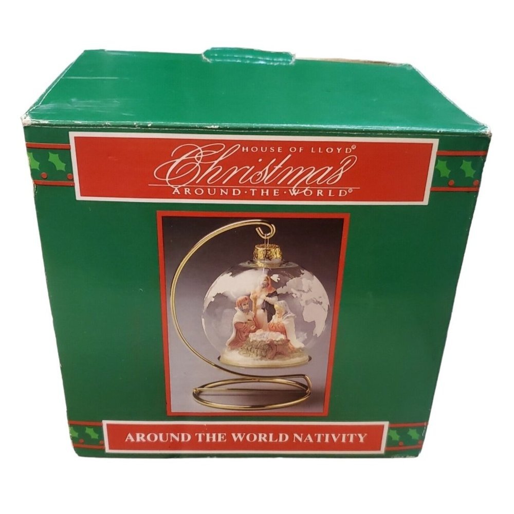 Standing Nativity Ornament House of Lloyd Christmas Around the World
